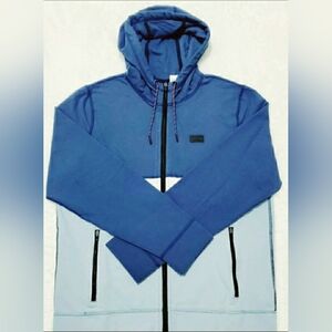 🔷️A&F Sporty Colorblock, Full Zip Hooded Jacket🔷️